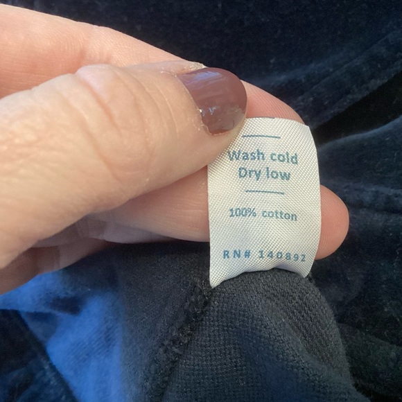 Marine Layer Velvet Zip Front Mallory Mini Skirt - Black - 4 - Picture 8 of 8